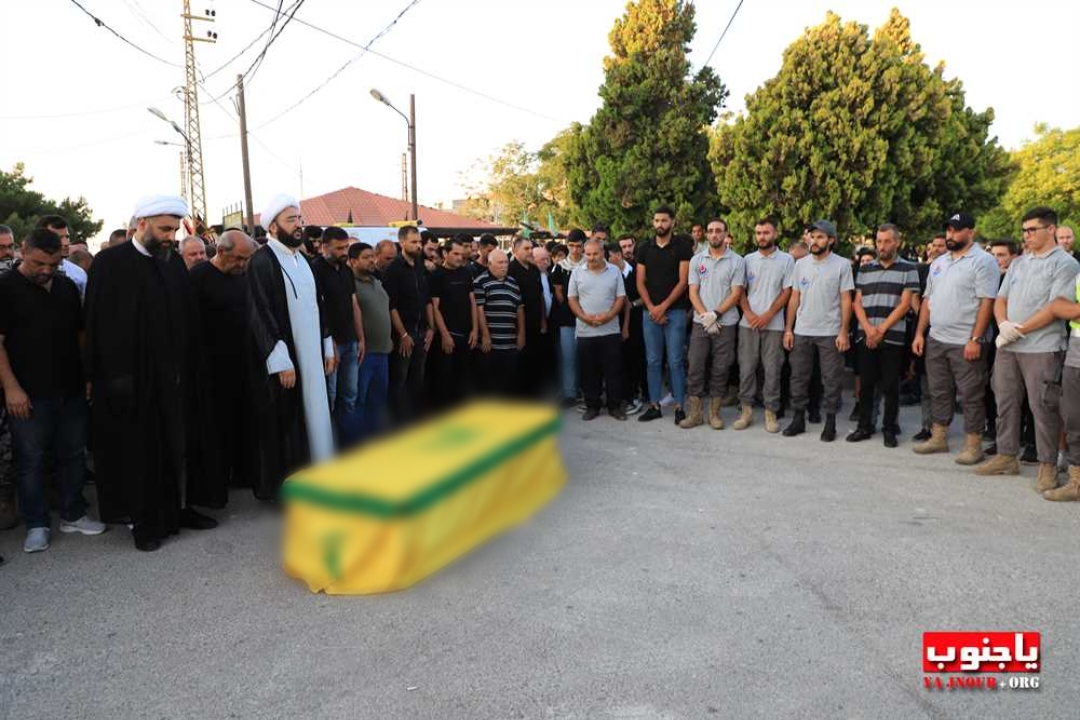 بلدة طيردبا الجنوبية شيعت الفقيدة الغالية المرحومة الحاجة مريم جابر ام ايهاب حيدر الى مثواها الأخير